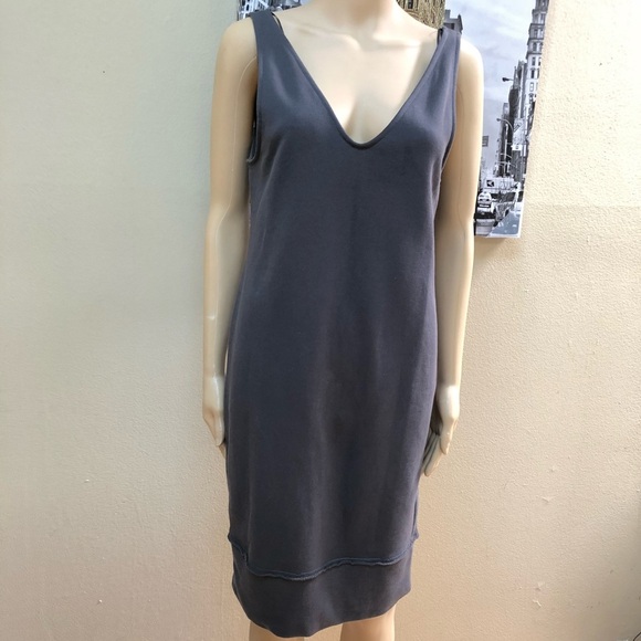 Zara Trafaluc Charcoal Sleeveless Sweater Midi Dress Size Small NWT - Picture 3 of 10